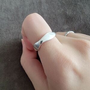 Pandora "Liquid/Wave" Sterling Silver Ring